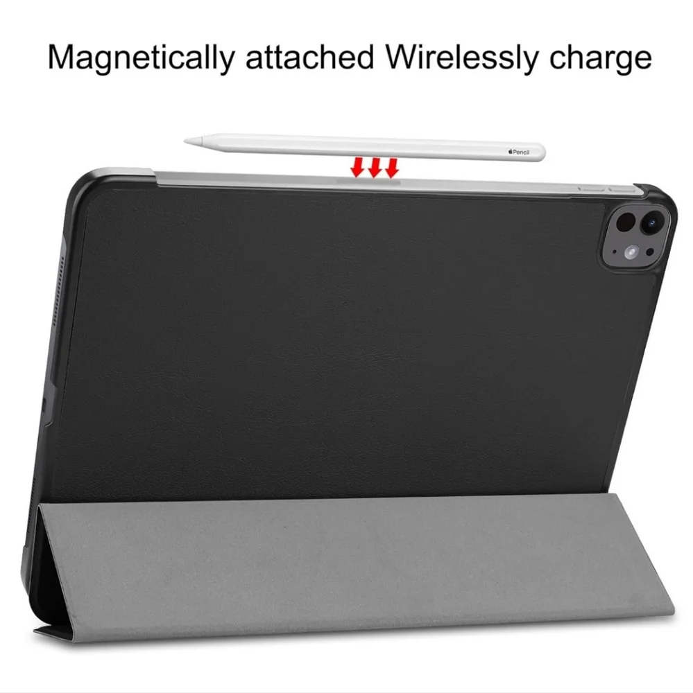 Black Tablet Case For iPad Pro 13 (2024)